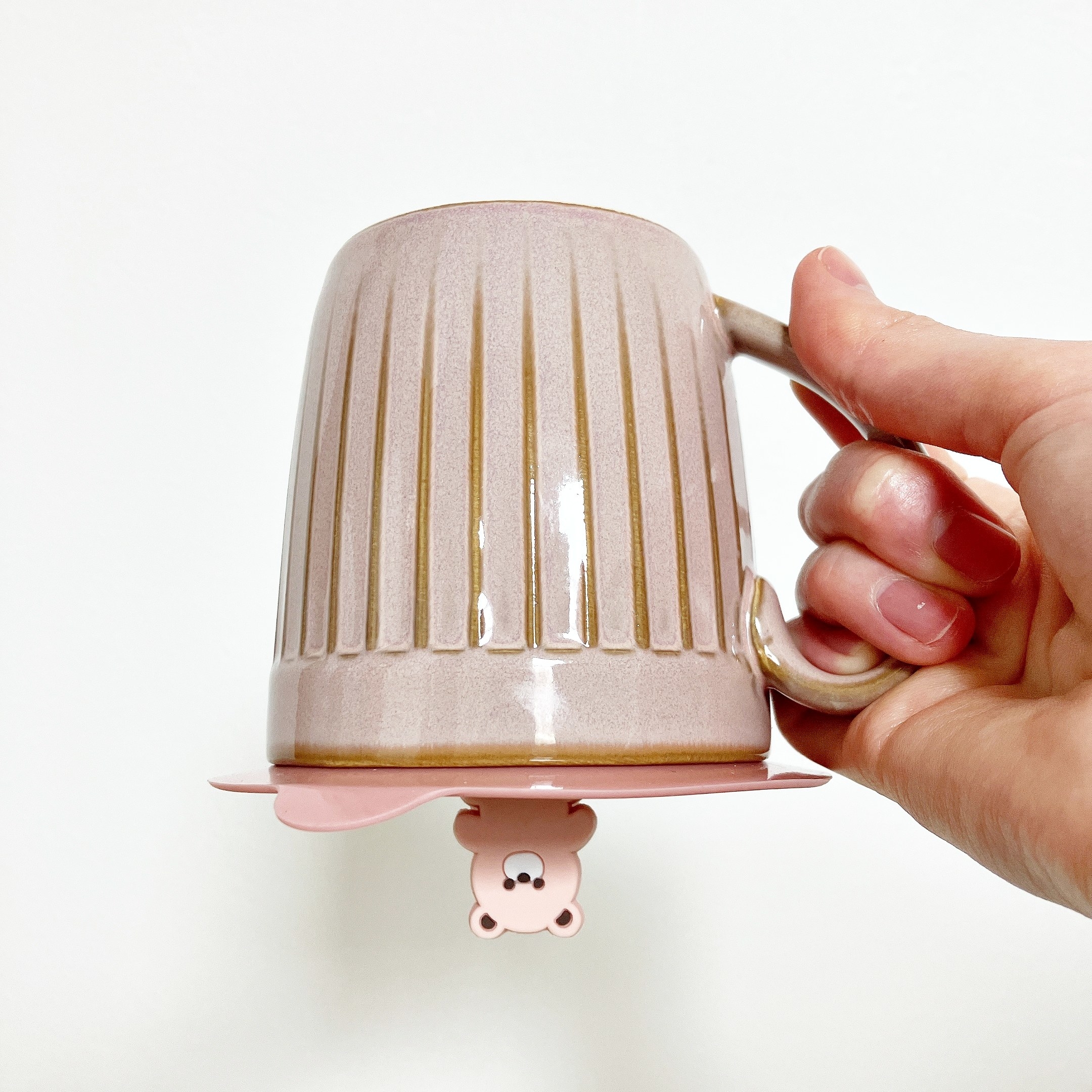 Seria(セリア)のおすすめ日用雑貨「くまのカップカバー」