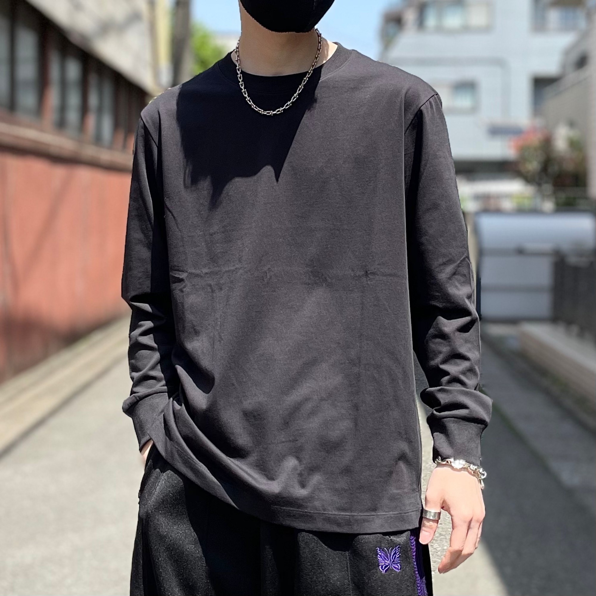 ユニクロメンズ長袖TシャツMサイズ - トップス