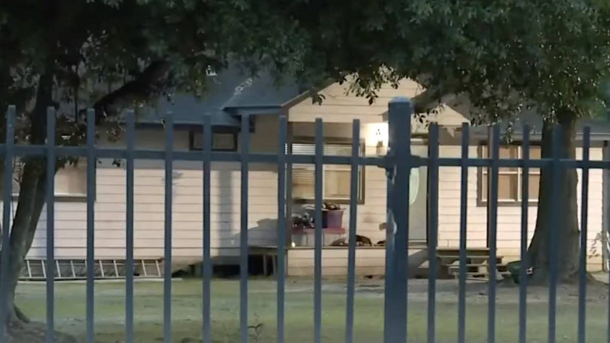 Law enforcement in Texas is searching for a man who entered a neighbor's home late Friday night and fatally shot five people, including one child. 