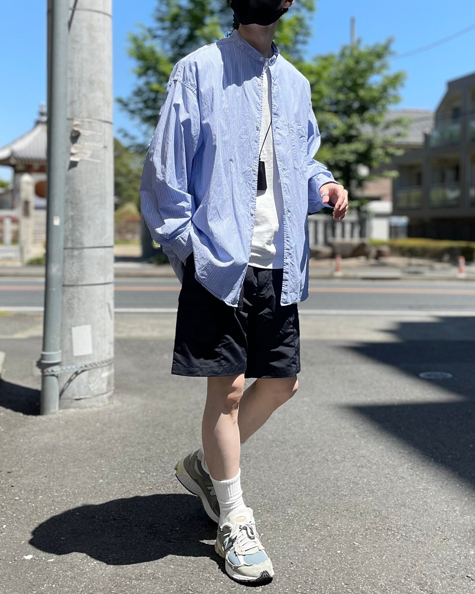UNIQLO（ユニクロ）のおすすめのメンズアイテム「クルーネックTシャツ（半袖）」のコーディネート