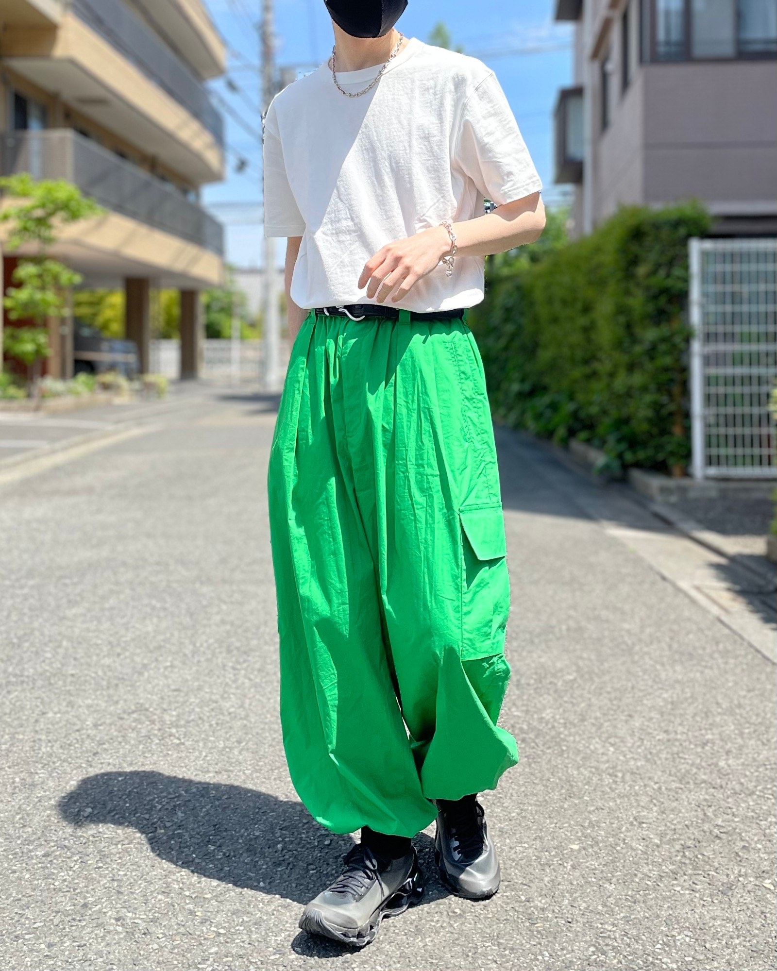 UNIQLO（ユニクロ）のおすすめのメンズアイテム「クルーネックTシャツ（半袖）」のコーディネート