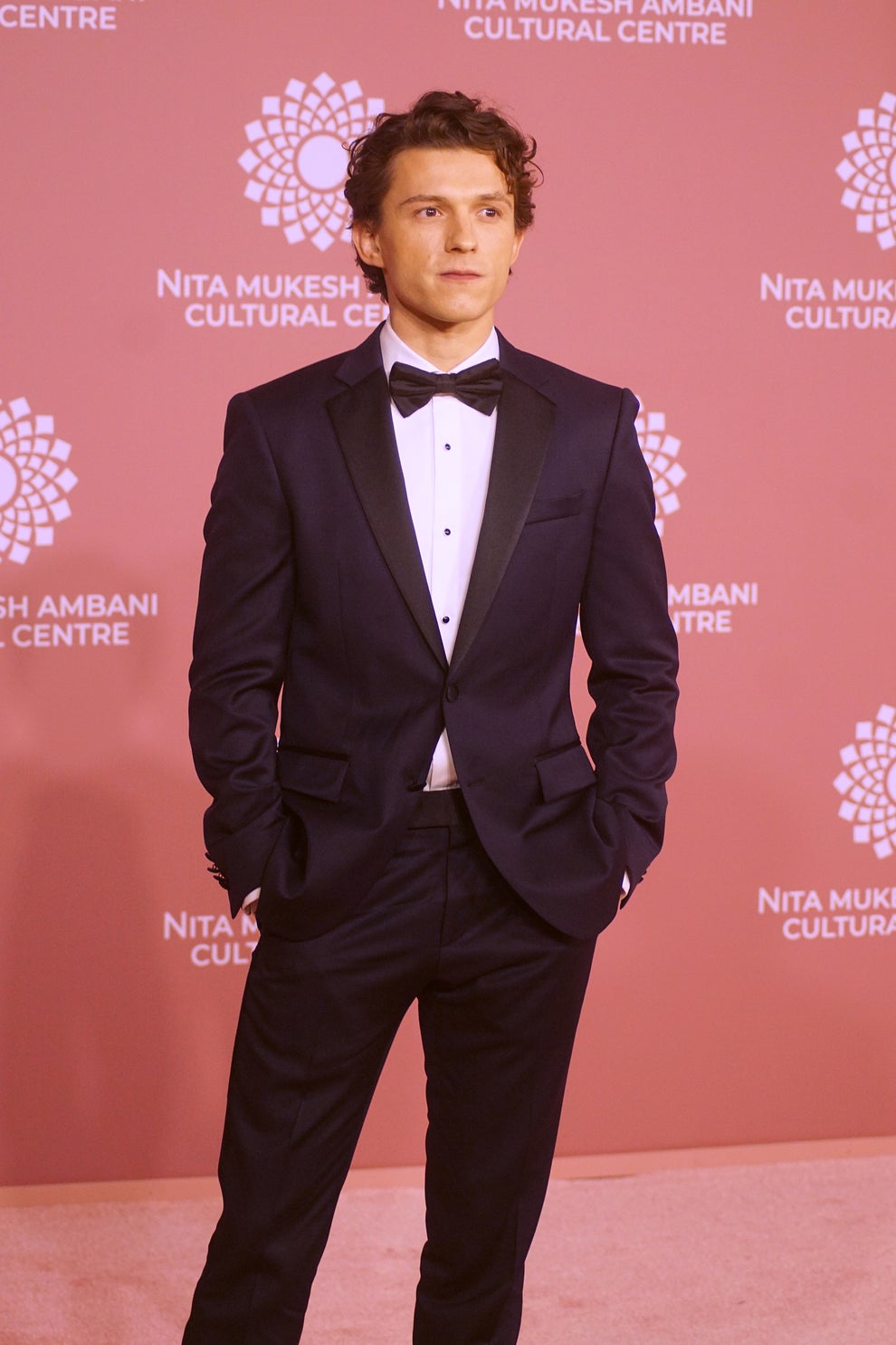Tom Holland And Zendaya Hounded By Paparazzi At NMACC Gala