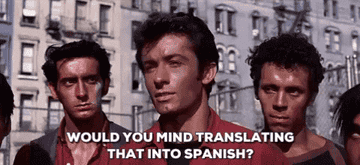 &quot;Would you mind translating that into Spanish?&quot;