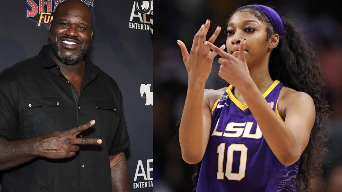 Dave Portnoy and Keith Olbermann took exception to LSU Tigers star Angel Reese taunting Caitlin Clark en route to a title game win. Shaq was having none of it.