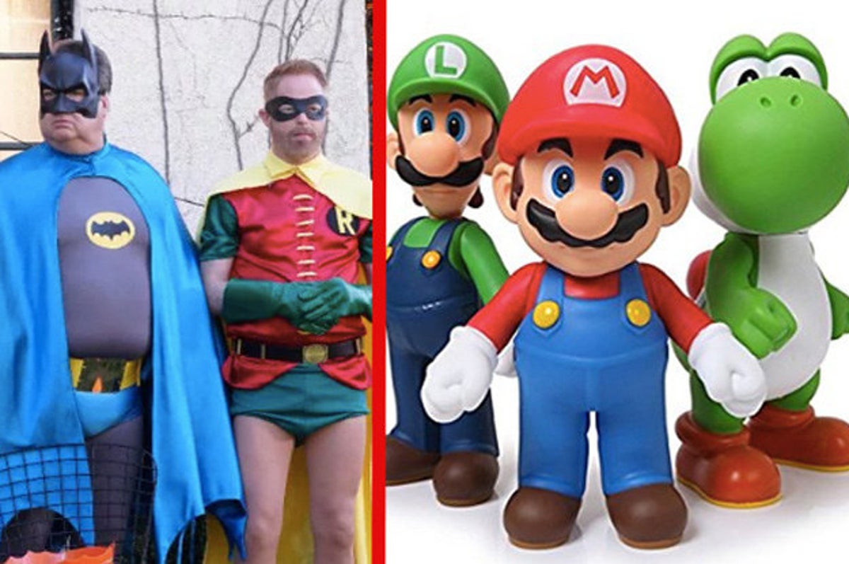 super mario characters in real life