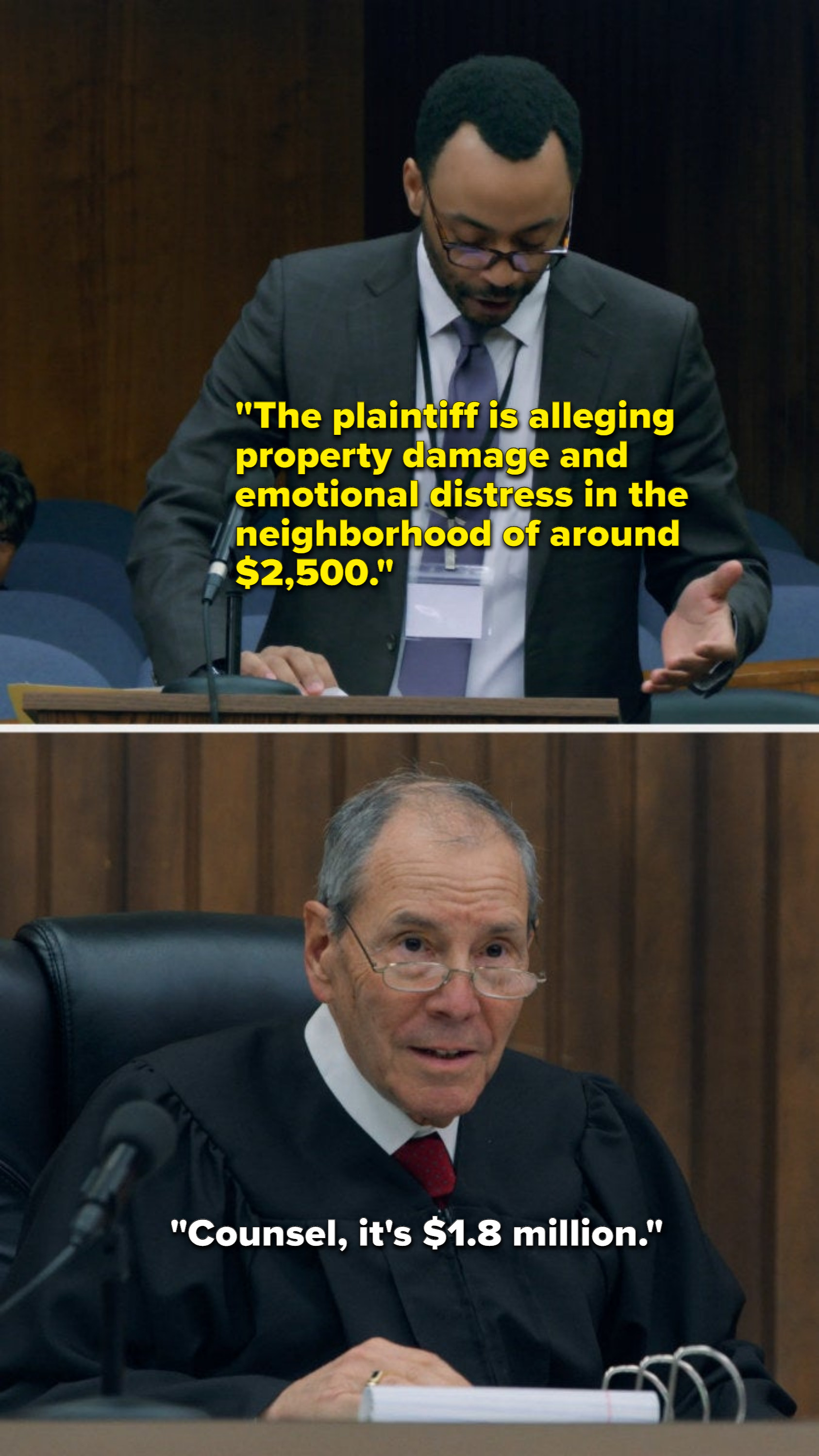 Trevor&#x27;s attorney, Shaun, makes an inaccurate statement in court