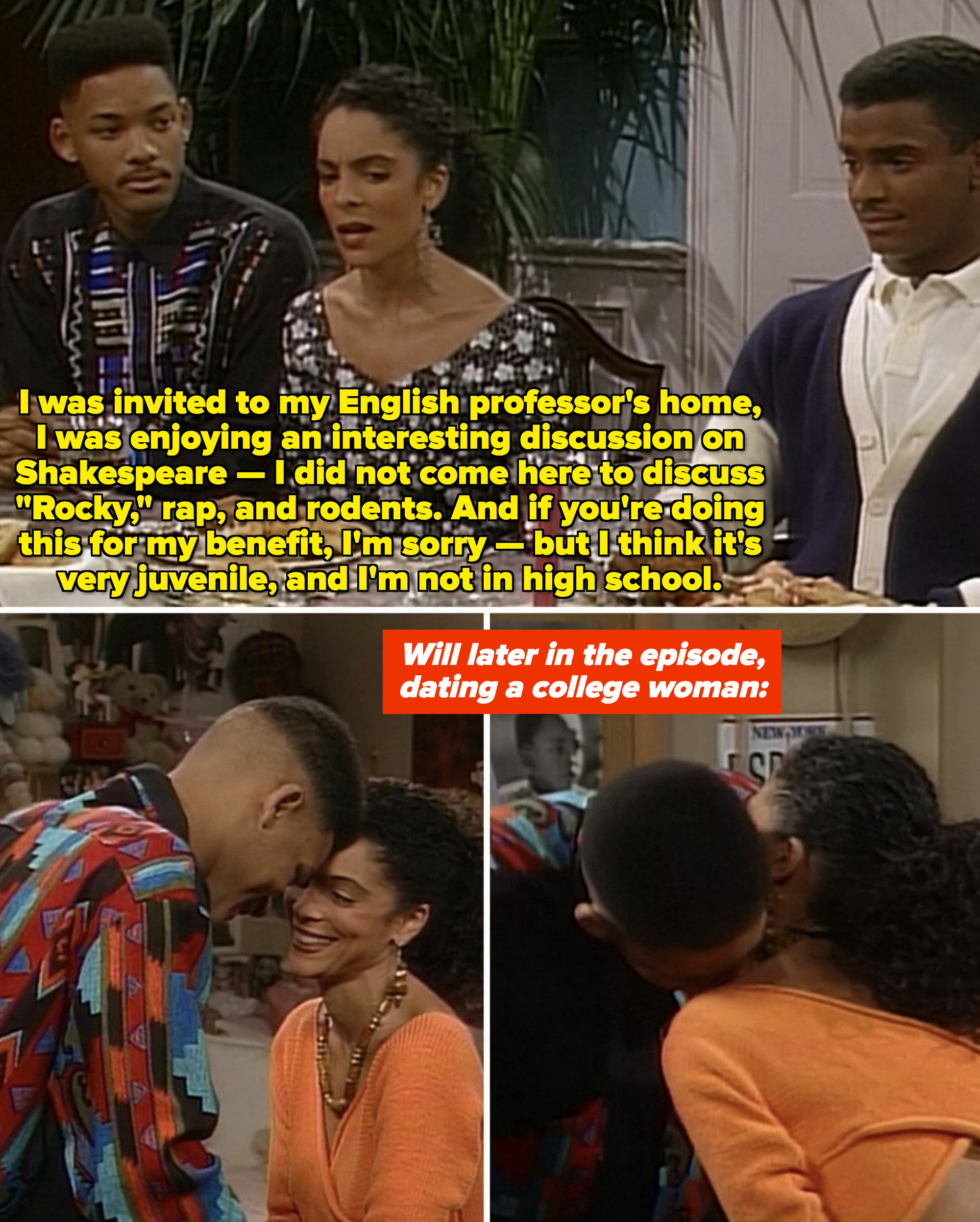 Will and Kayla in &quot;The Fresh Prince&quot;
