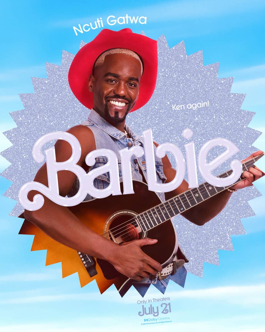 barbie movie posters 2025