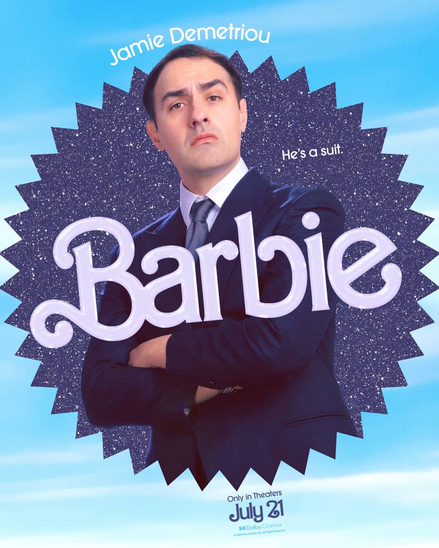 barbie movie posters template