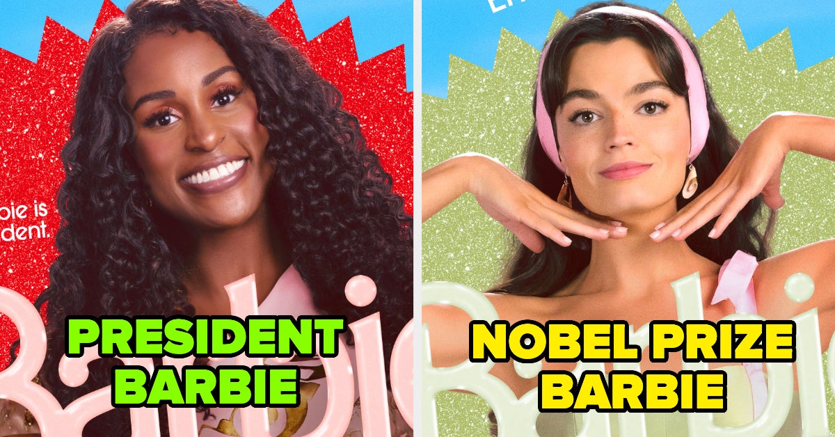These “Barbie” Posters Confirm Who Each Actor Is Playing, Including Who’s A Barbie, A Ken, A Human, And More