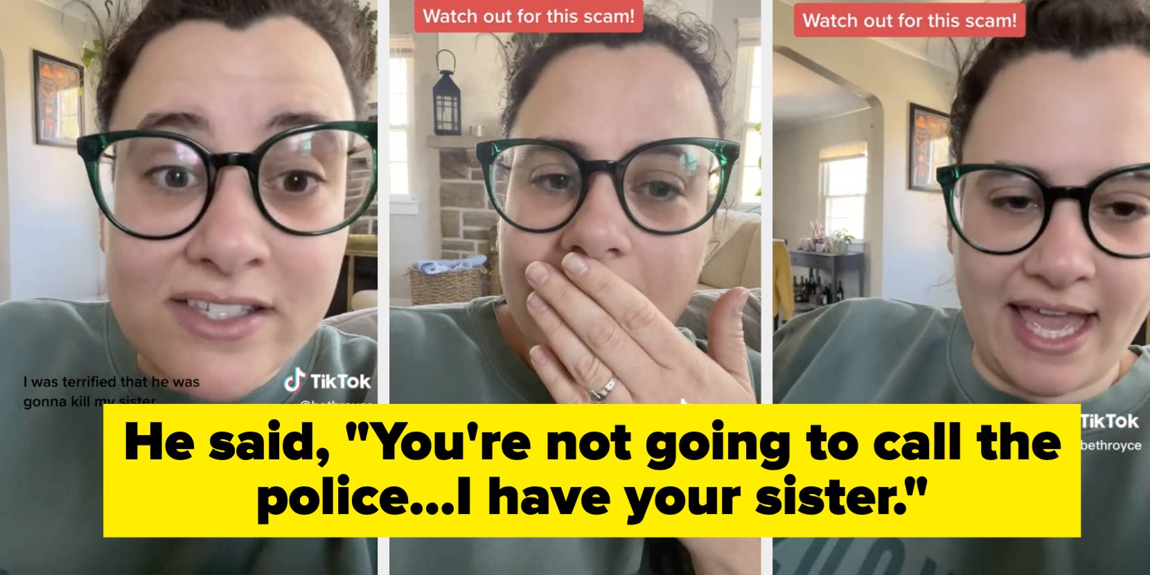 TikTok Woman Warns Against Scam Caller Holding Sister Hostage - Vimarsana News