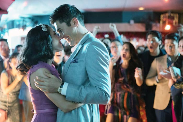 Dancing scene from Crazy Rich Asians