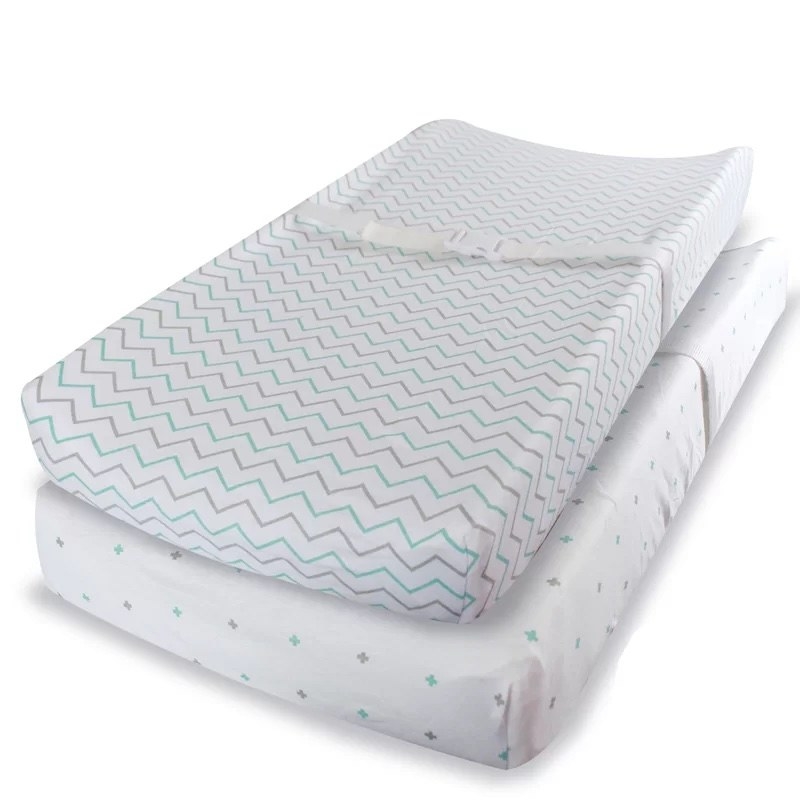 the two pack of changing pad covers