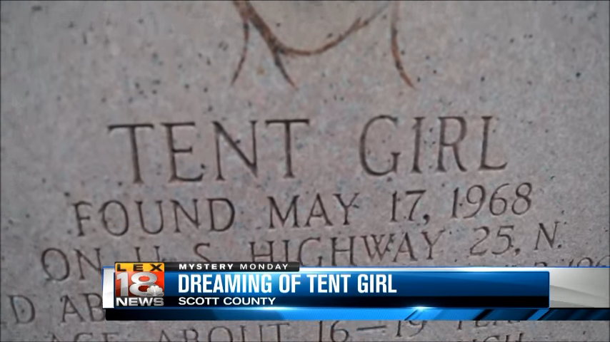 tombstone for tent girl
