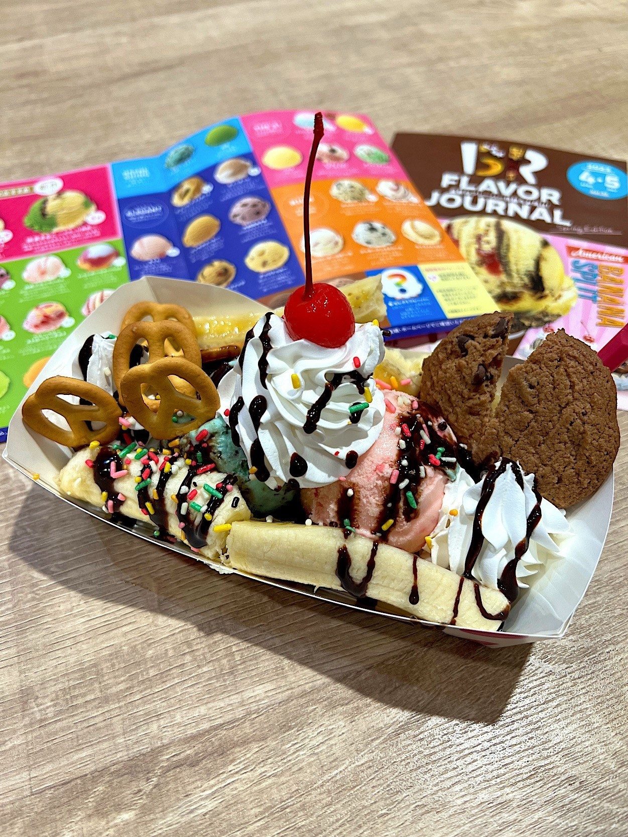 サーティワン】小学生が考えた？豪華すぎる「好きなもの全部のせ