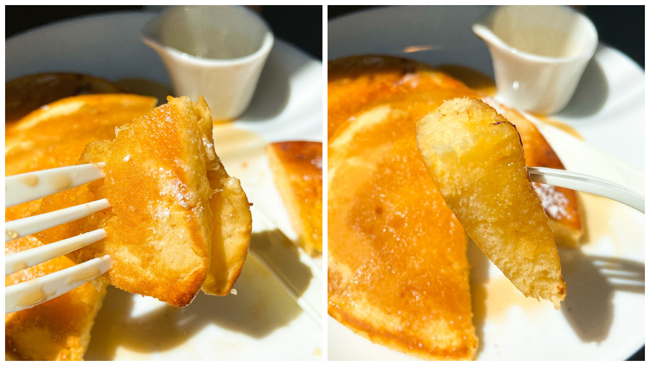 Tully's Coffee(タリーズコーヒー)の贅沢モーニング「ピュアメープルとバターのパンケーキ」