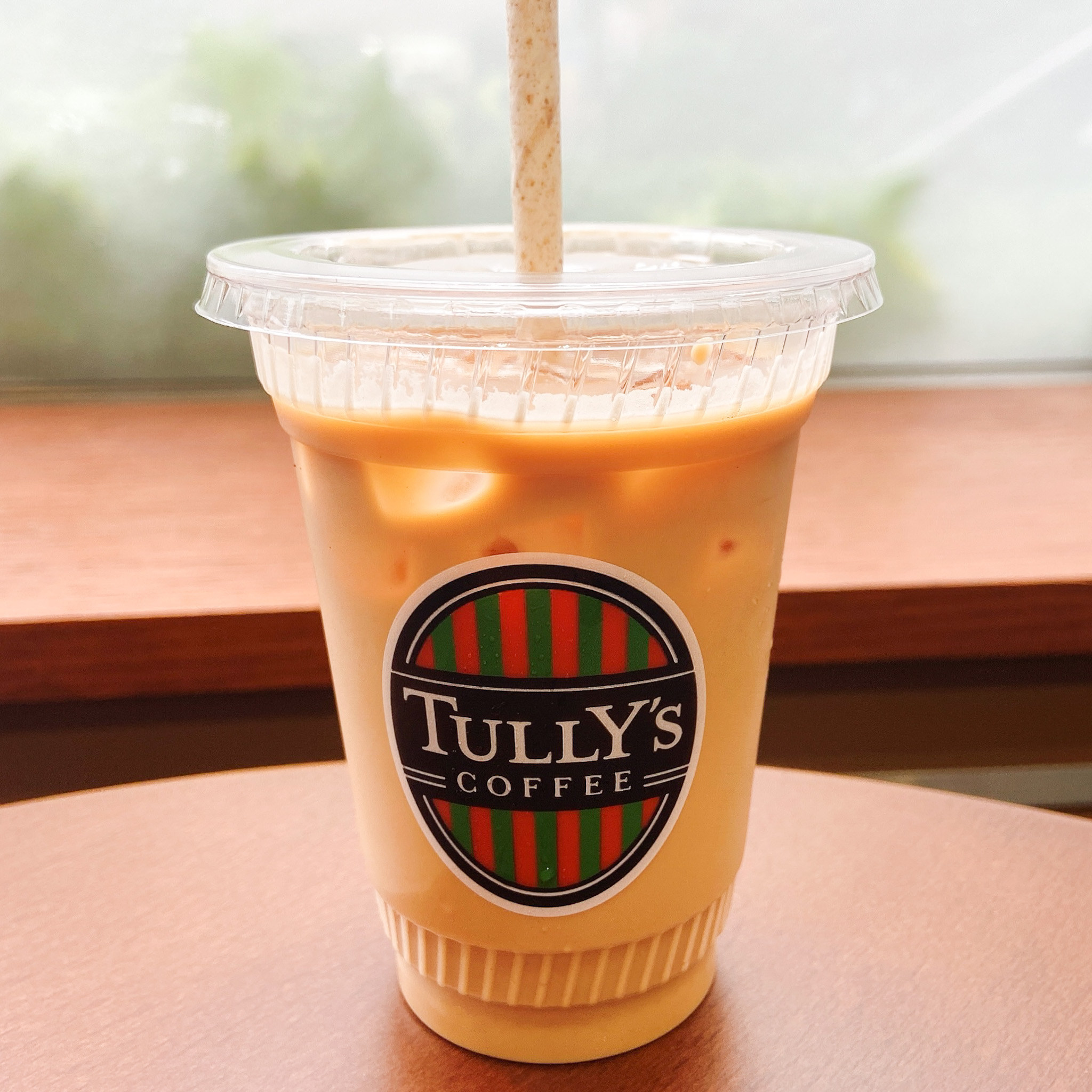 Tully's Coffee(タリーズコーヒー)の贅沢モーニング「アイスラテ」