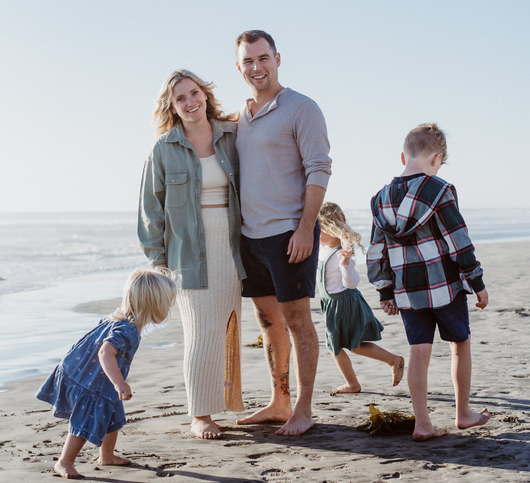 the author and her family