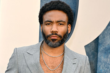 Donald Glover on the red carpet