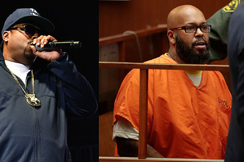 Daz and Suge are seen in a side by side photo edit