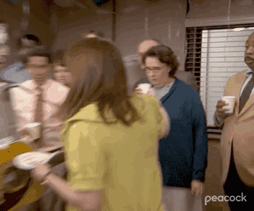 Phyllis shaking her head no