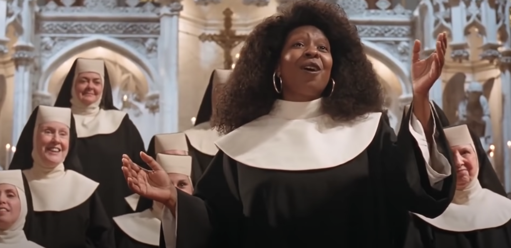 Screenshot from &quot;Sister Act&quot;