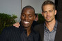 Tyrese and Paul Walker at the 2 Fast 2 Furious premiere