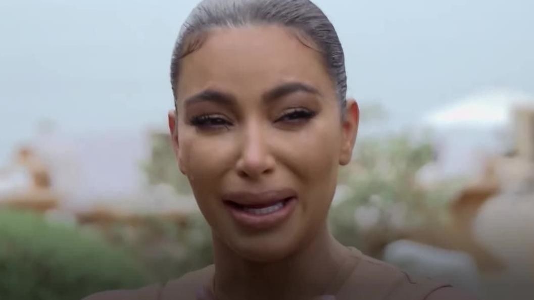 Kim ugly-crying