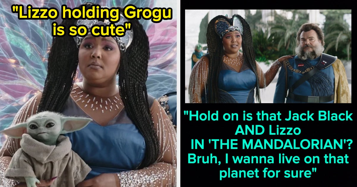 19 Just Really Wonderful Twitter Reactions To Lizzo And Jack Black Making Surprise Cameos On “The Mandalorian”