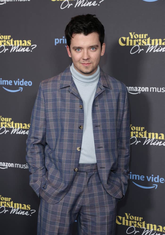 Asa Butterfield on the red carpet