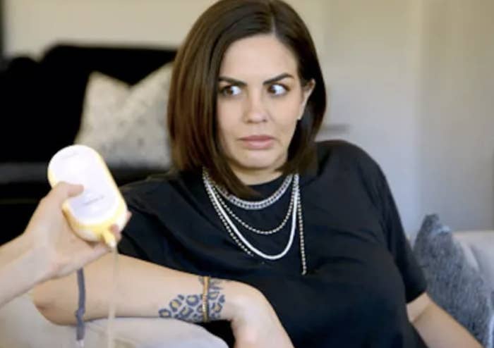 woman making a face like yikes