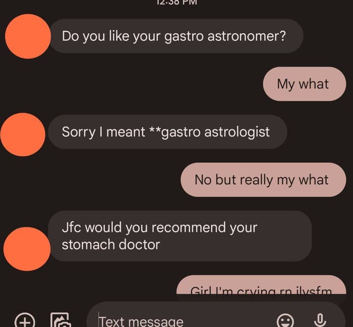 person saying gastro astronomer instead of gastronomer