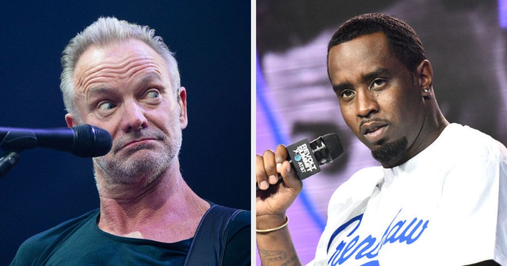 People Are Freaking Out Over How Much Diddy Has To Pay Sting Every Single Day For Sampling His Song