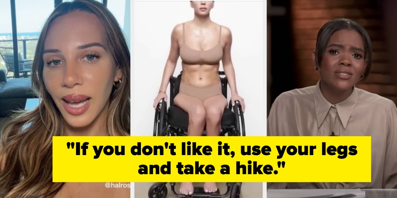Skims Model Shuts Down Candace Owens' Comments On TikTok