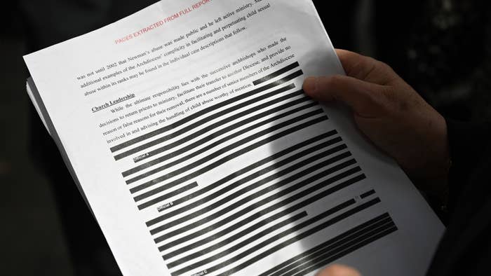 A look at a redacted attorney general report