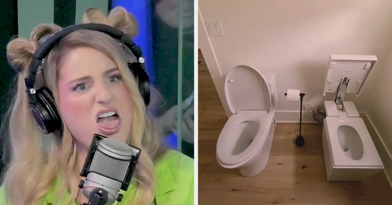 Meghan Trainor Is Still Peeing With Her Husband On Their Side-By-Side Toilets, And Their Routine Is Really Something