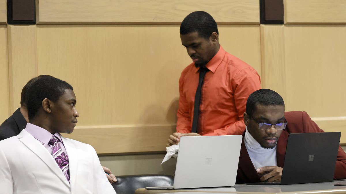 Michael Boatwright, Trayvon Newsome, and Dedrick Williams received the sentence Thursday, weeks after they were found guilty in the rapper's fatal shooting.