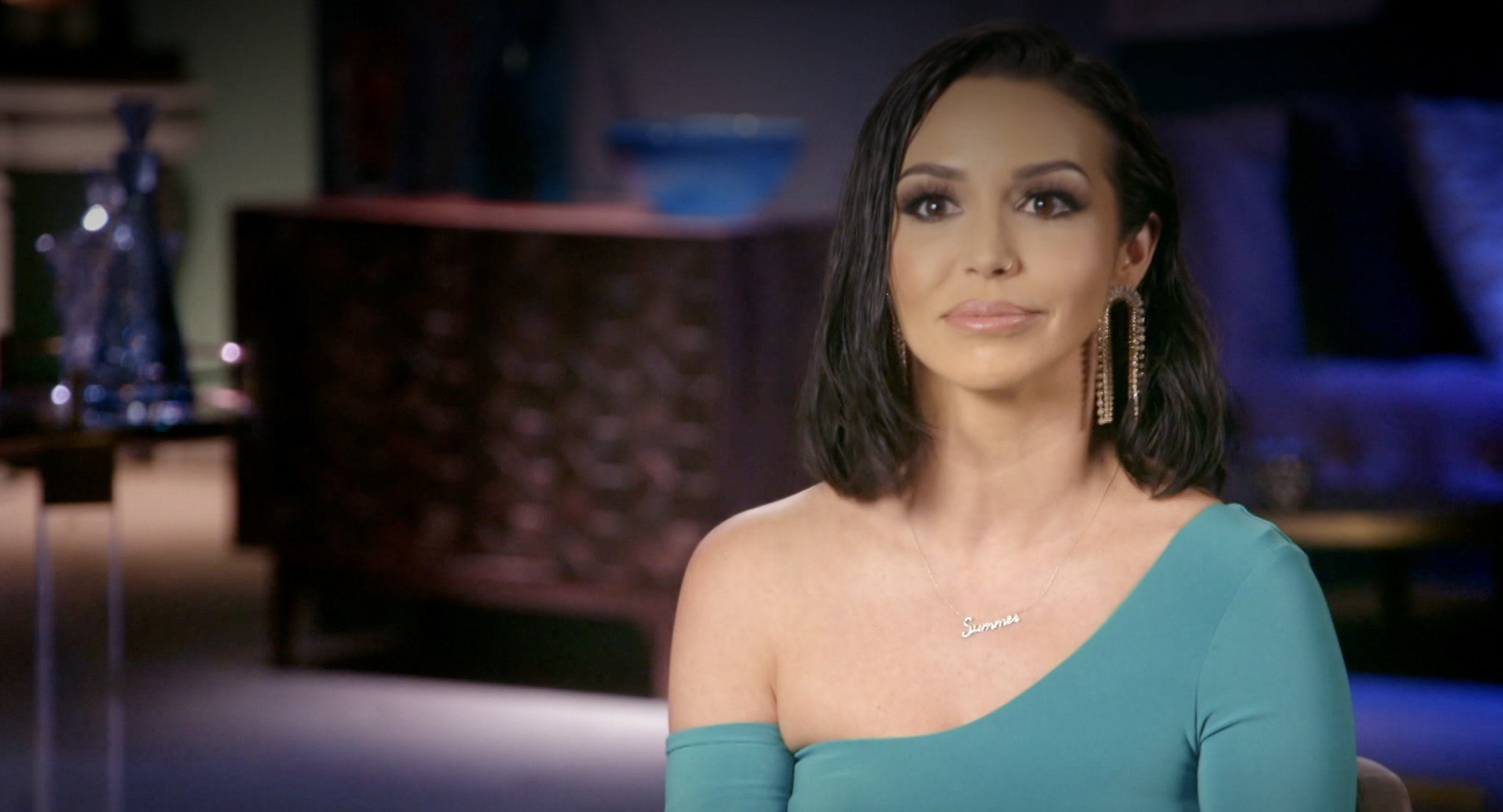 A close up of Scheana&#x27;s face