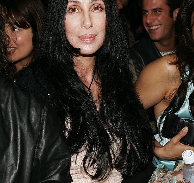 closeup of Cher