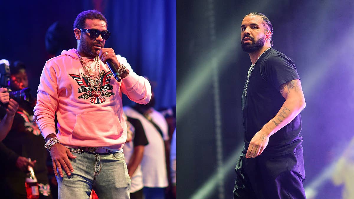 In an appearance on 'The RapCaviar Podcast,' Dipset rapper Jim Jones doubled down on his assertion that Drake is the greatest rapper of all time.