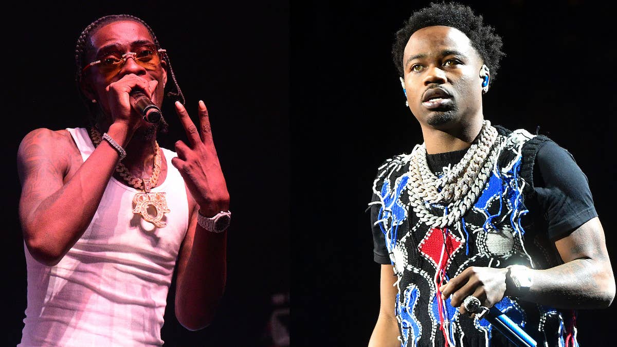 Rich Homie Quan and Roddy Ricch smoothed things over after the former accused the Compton rapper of removing him from a song on DJ Drama's new album.
