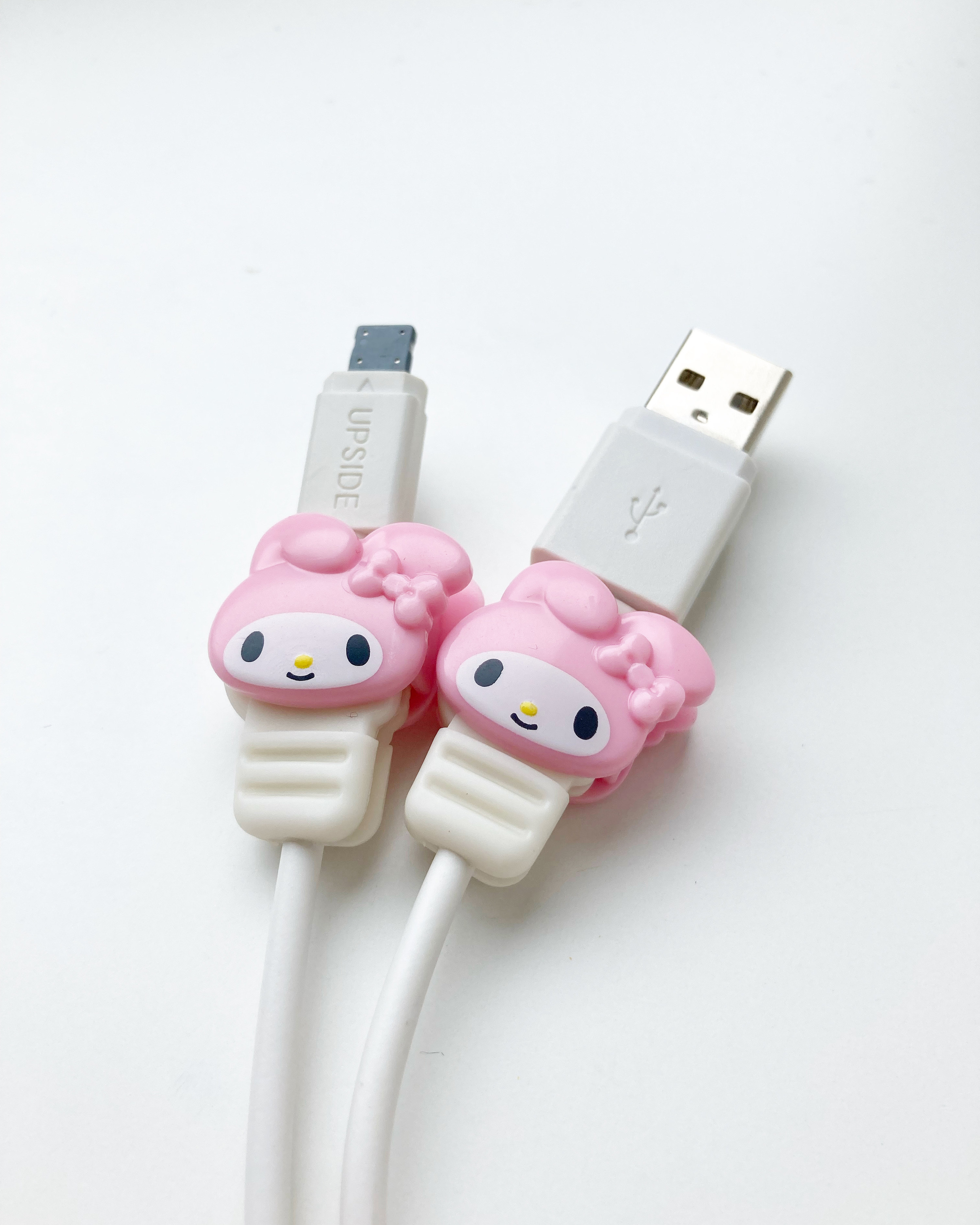 DAISO（ダイソー）の便利アイテム「ケーブルプロテクター マイメロディ」