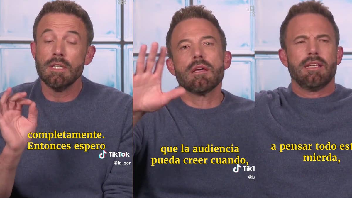 Ben Affleck went viral for speaking almost perfect Spanish while promoting his new film 'Air,' which he directed and stars in as Phil Knight.