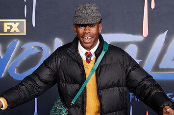 Tyler, the Creator attends the Snowfall Season Six Red Carpet Premiere Event