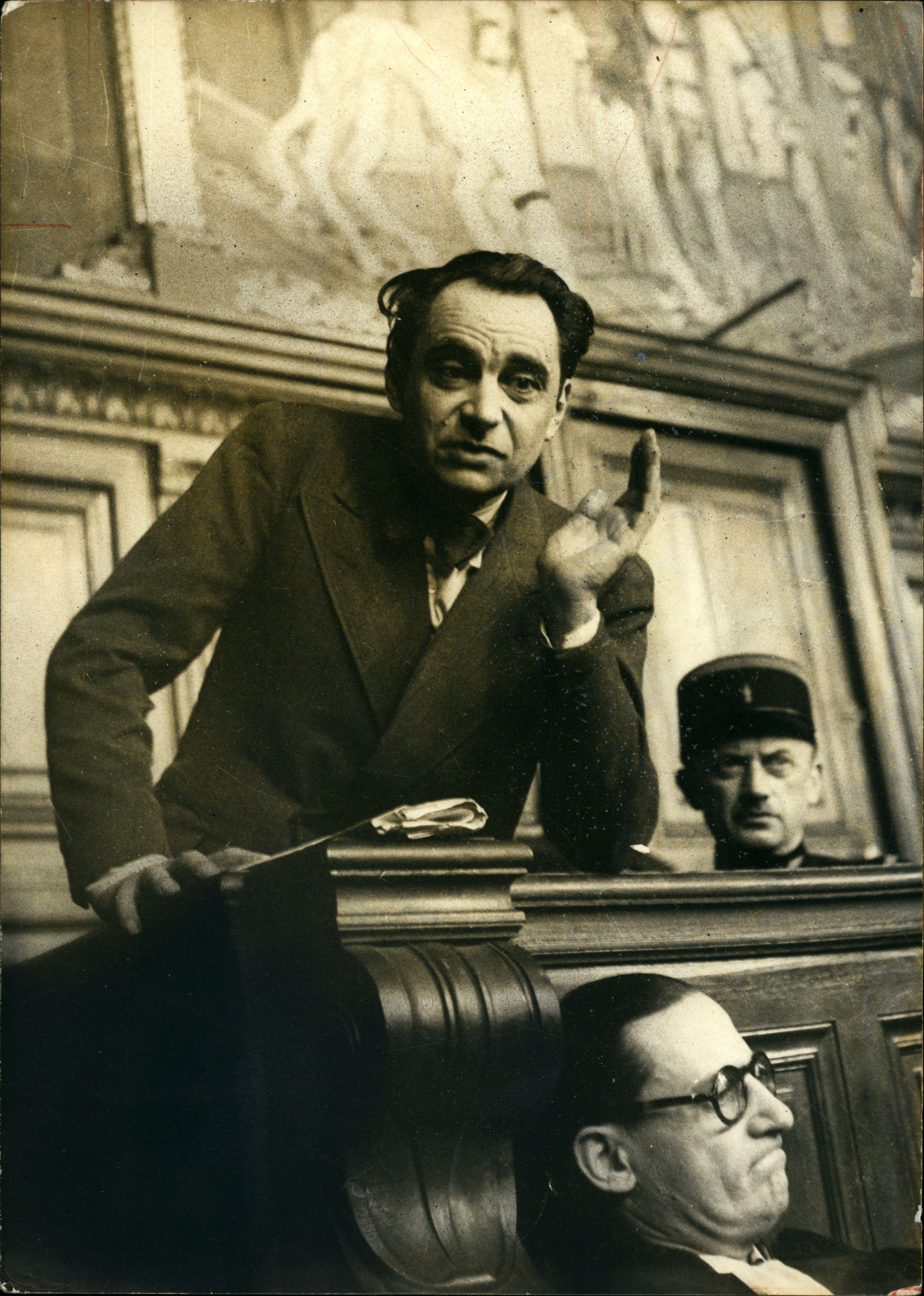 photo of Petiot in court