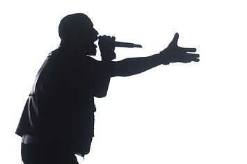 drake performing on stage getty image