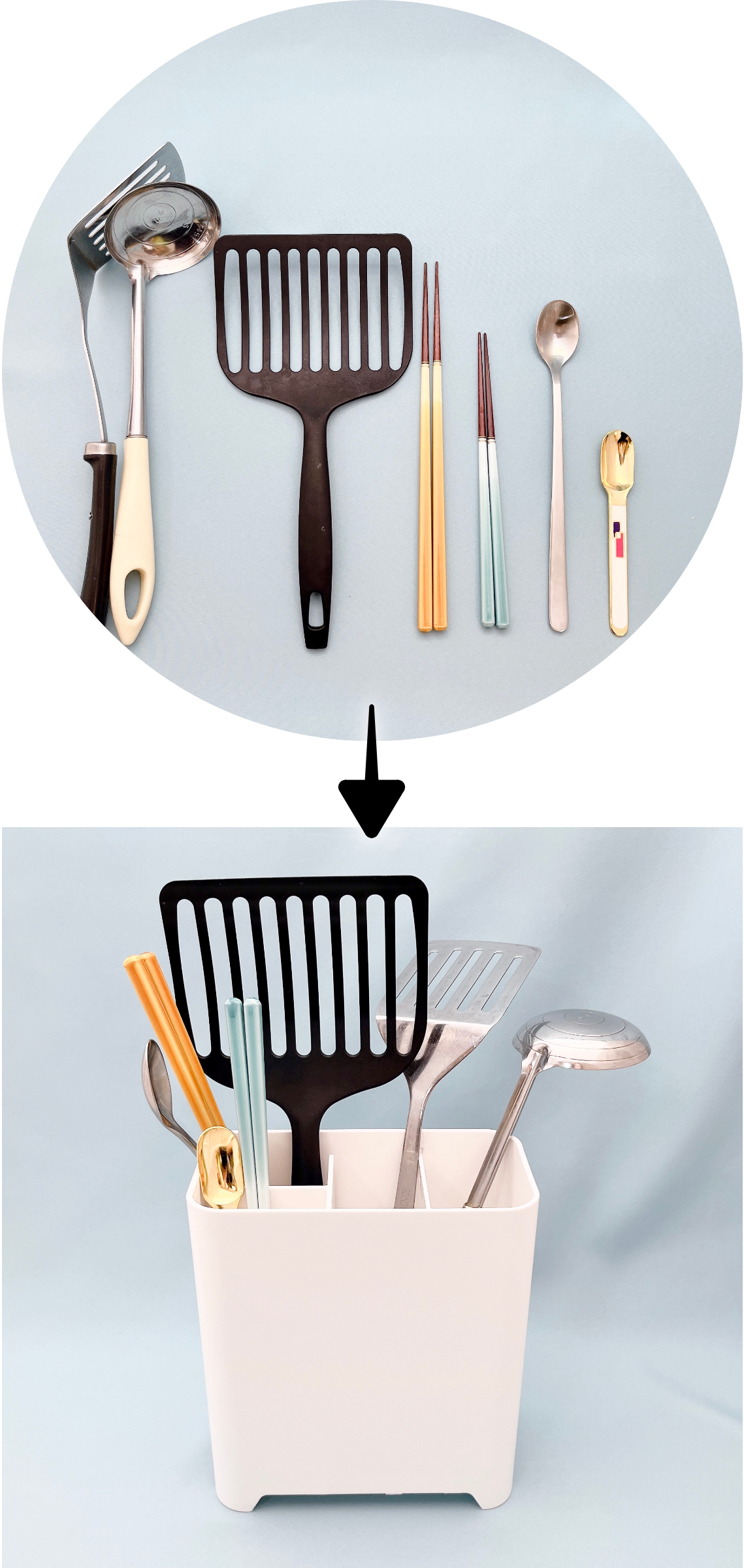 NITORI（ニトリ）のおすすめアイテム「キッチンツールスタンド ACUTO」