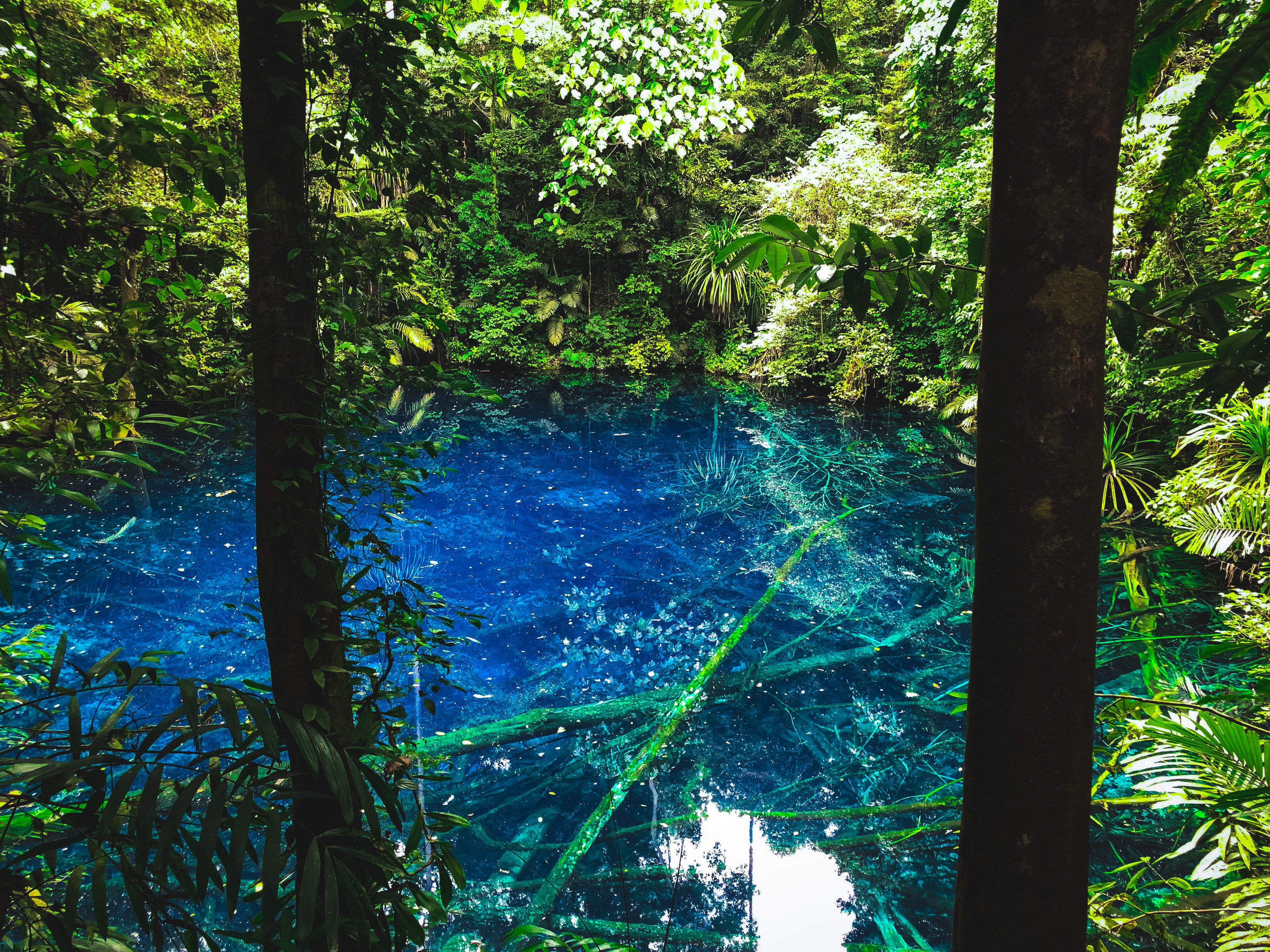 Samares Blue Lake, Papua