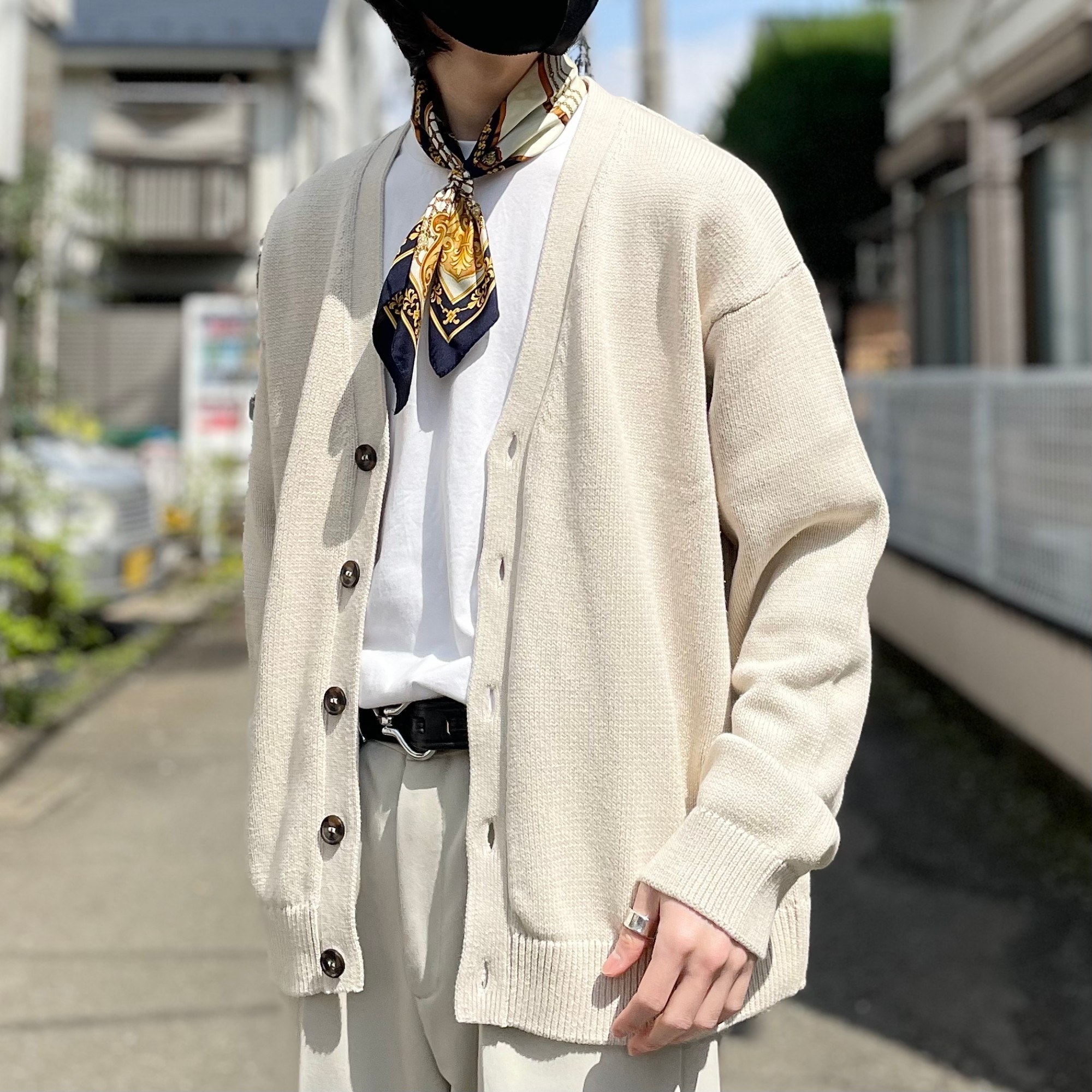 H&Mのおすすめのメンズアイテム「リラックスフィット ファインニットカーディガン」