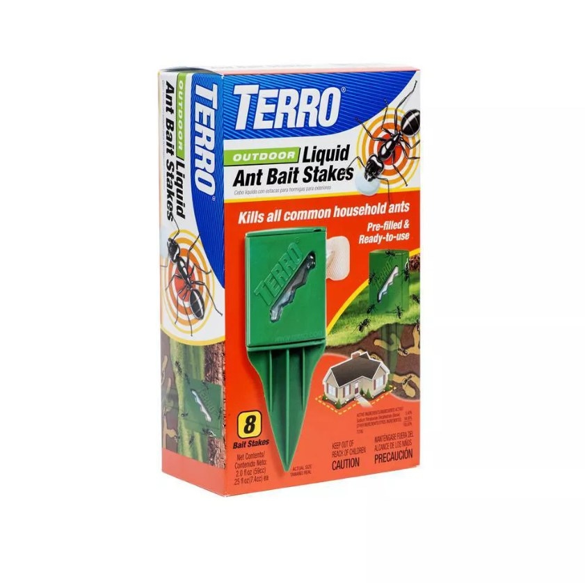 The liquid stakes in the box